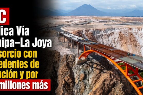 MTC adjudica Vía Arequipa–La Joya a consorcio con antecedentes de corrupción y por S/37 millones más