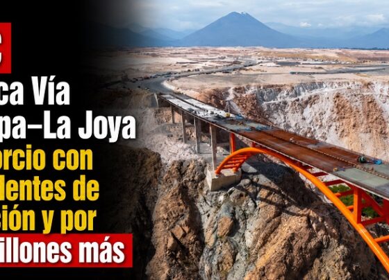 MTC adjudica Vía Arequipa–La Joya a consorcio con antecedentes de corrupción y por S/37 millones más