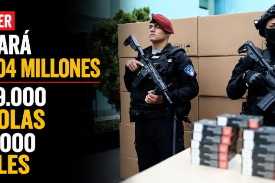 Mininter gastará US4 millones en 59.000 pistolas y 50.000 fusiles