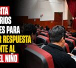 OECE capacita a funcionarios y servidores para garantizar respuesta rápida frente al fenómeno El Niño
