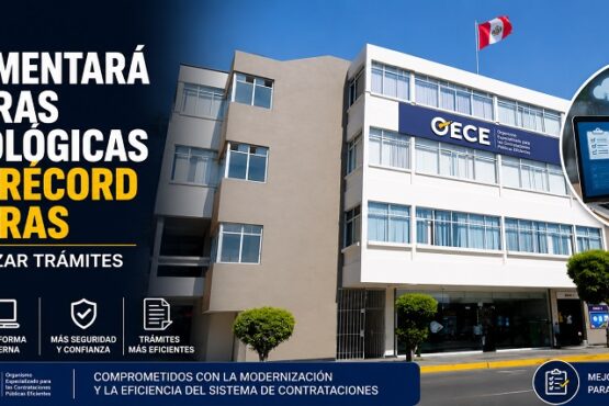 OECE implementará mejoras tecnológicas en el Récord de Obras para agilizar trámites del RNP