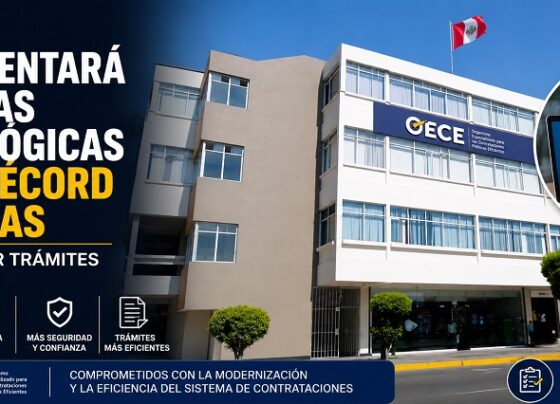 OECE implementará mejoras tecnológicas en el Récord de Obras para agilizar trámites del RNP