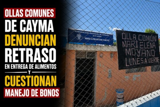 Ollas comunes de Cayma denuncian retraso en entrega de alimentos y cuestionan manejo de bonos