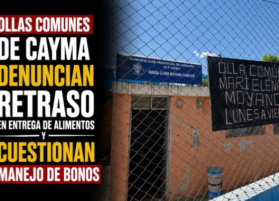 Ollas comunes de Cayma denuncian retraso en entrega de alimentos y cuestionan manejo de bonos