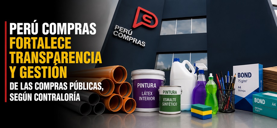 Perú Compras fortalece transparencia y gestión de las compras públicas, según Contraloría