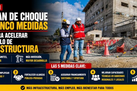 Proponen un plan de choque con cinco medidas clave para acelerar desarrollo de infraestructura