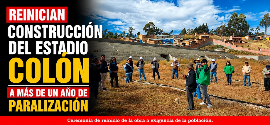 Reinician construcción del estadio Colón a más de un año de paralización