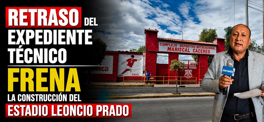 Retraso del expediente técnico frena la construcción del estadio Leoncio Prado