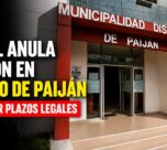 Tribunal anula licitación en municipio de Paiján por incumplir plazos legales