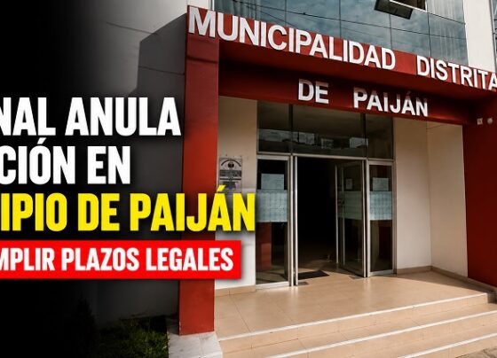 Tribunal anula licitación en municipio de Paiján por incumplir plazos legales