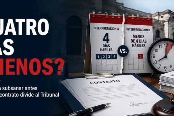 ¿Cuatro días o menos? El plazo que divide al Tribunal antes de firmar el contrato