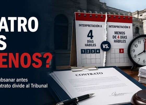 ¿Cuatro días o menos? El plazo que divide al Tribunal antes de firmar el contrato