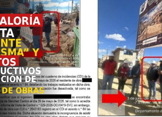 Contraloría Detecta Residente “Fantasma” y Defectos Constructivos en Ejecución de Paquete de Obras en SPLl
