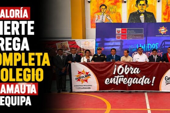 Contraloría advierte entrega incompleta de colegio Gran Amauta en Arequipa
