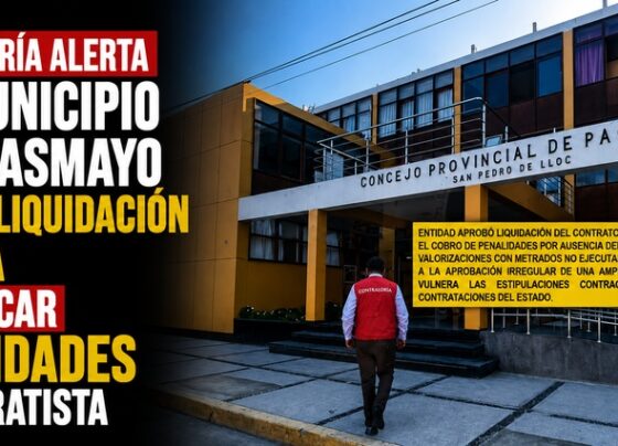 Contraloría alerta que municipio de Pacasmayo aprobó liquidación de obra sin aplicar penalidades al contratista