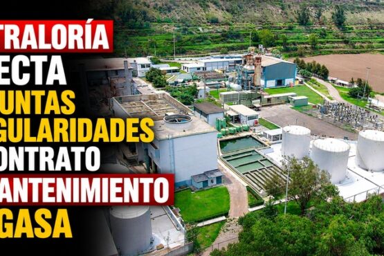 Contraloría detecta presuntas irregularidades en contrato de mantenimiento de Egasa