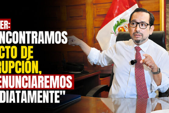 Luis Dyer: “Si encontramos un acto de corrupción, lo denunciaremos inmediatamente”