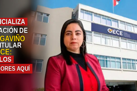 MEF oficializa designación de Karla Gaviño como titular del OECE: todos los pormenores aquí