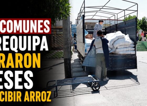 Ollas comunes de Arequipa esperaron 7 meses para recibir arroz