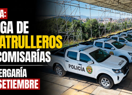 Arequipa: Entrega de 100 patrulleros para comisarías se postergaría hasta setiembre