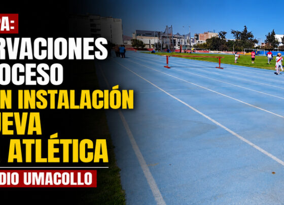 Arequipa: Observaciones al proceso dilatan instalación de nueva pista atlética del estadio Umacollo