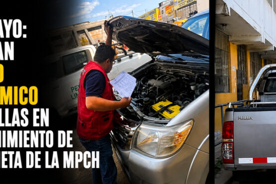 Chiclayo: alertan riesgo económico por fallas en mantenimiento de camioneta de la MPCh