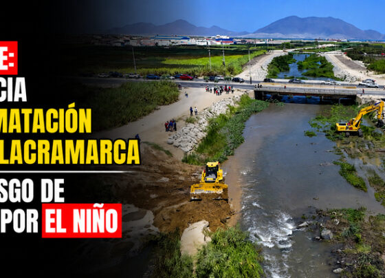 Chimbote: MPS inicia descolmatación del río Lacramarca ante riesgo de crecida por El Niño