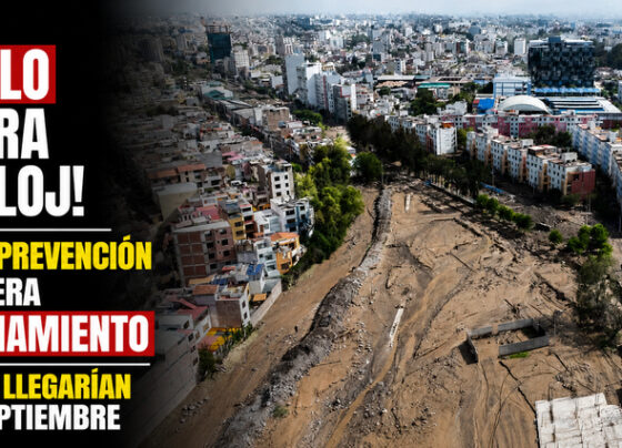 ¡Chullo contra el reloj! Obra de prevención aún espera financiamiento y lluvias llegarían desde septiembre