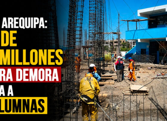 Colegio Arequipa: obra de S/91 millones registra demora y afecta a 800 alumnas