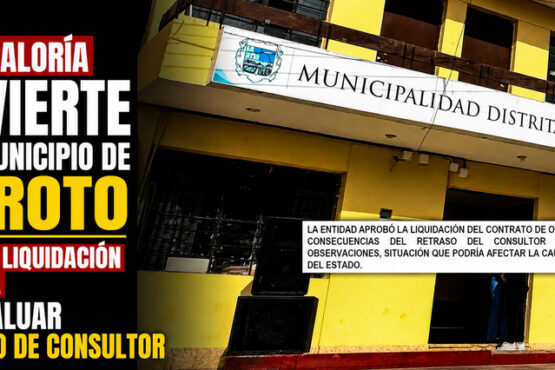 Contraloría advierte que municipio de Poroto aprobó liquidación de obra sin evaluar retraso de consultor