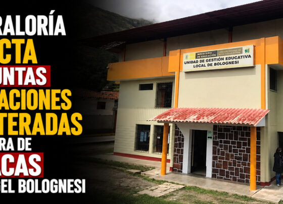 Contraloría detecta presuntas cotizaciones adulteradas en compra de casacas de la UGEL Bolognesi