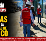 Contraloría acusa deficiencias en obra de veredas ejecutada por la Municipalidad de Huánuco