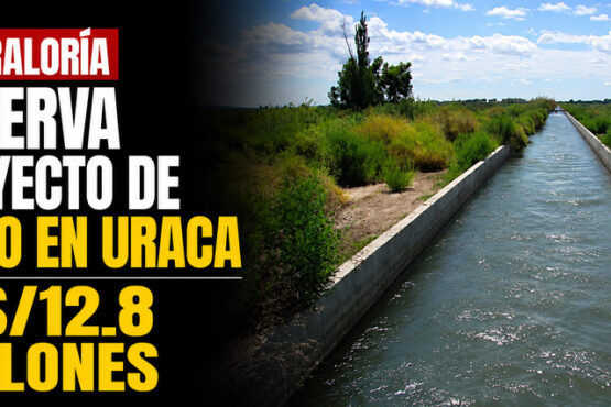 Contraloría observa proyecto de riego en Uraca por S/12.8 millones