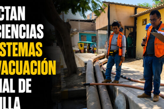 Detectan deficiencias en sistemas de evacuación pluvial de Castilla