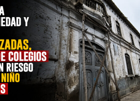 Entre la precariedad y obras paralizadas, miles de colegios están en riesgo ante El Niño y sismos