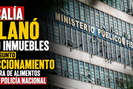 Fiscalía allanó ocho inmuebles por presunto direccionamiento en compra de alimentos para la Policía Nacional