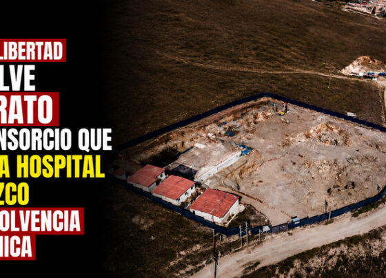 GORE La Libertad resuelve contrato con consorcio que ejecuta Hospital de Otuzco por insolvencia económica
