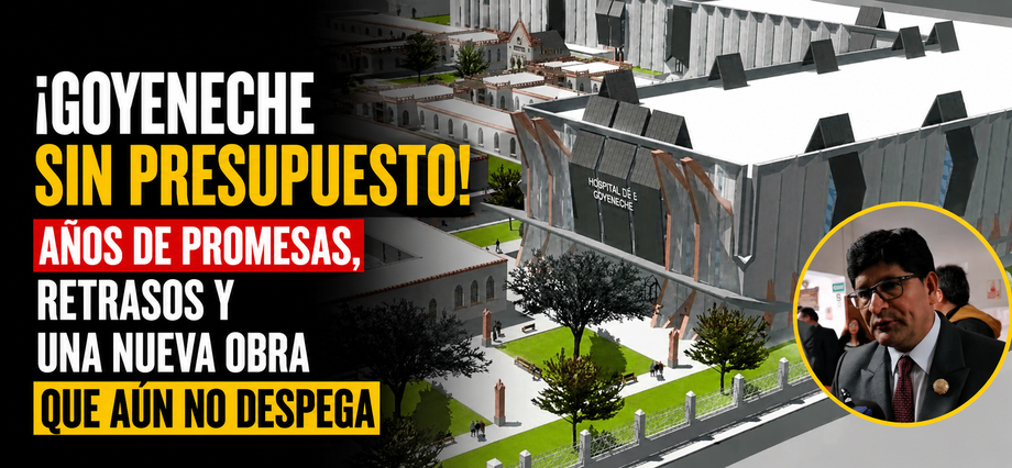 ¡Goyeneche sin presupuesto! Años de promesas, retrasos y una nueva obra que aún no despega