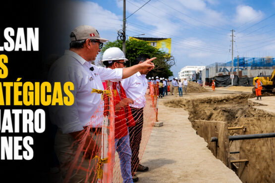 Impulsan obras estratégicas en cuatro regiones
