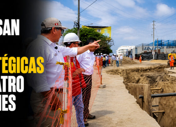Impulsan obras estratégicas en cuatro regiones