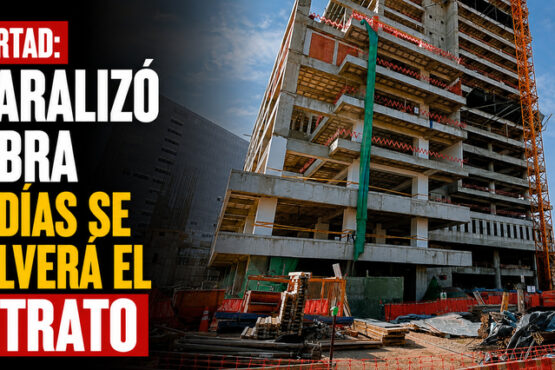 La Libertad: Se paralizó la obra y en días se resolverá el contrato