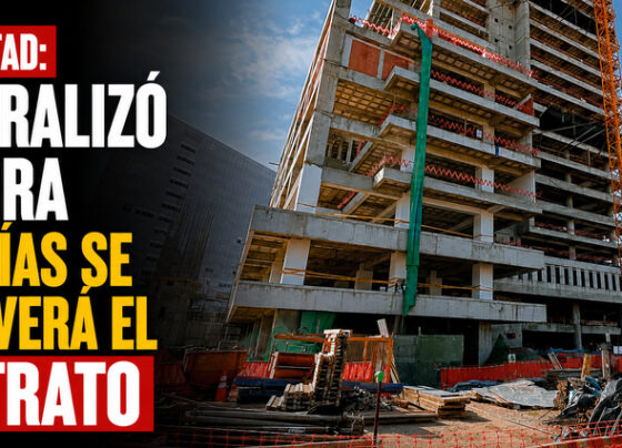La Libertad: Se paralizó la obra y en días se resolverá el contrato
