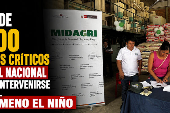 Más de 1 700 puntos críticos a nivel nacional deben intervenirse ante el fenómeno El Niño