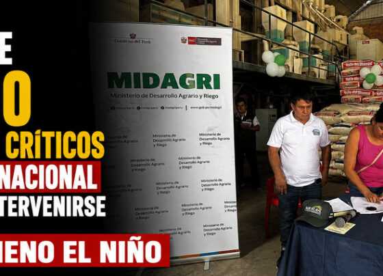 Más de 1 700 puntos críticos a nivel nacional deben intervenirse ante el fenómeno El Niño