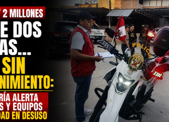 Más de S/ 2 millones sobre dos ruedas… pero sin mantenimiento: Contraloría alerta por motos y equipos de seguridad en desuso