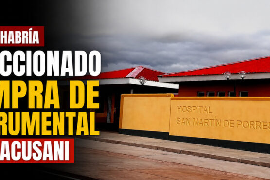 Médico habría direccionado compra de instrumental en Macusani