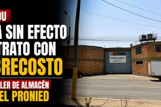 Minedu deja sin efecto contrato con sobrecosto en alquiler de almacén para el Pronied