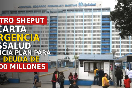 Ministro Sheput descarta emergencia en EsSalud y anuncia plan para pagar deuda de S/ 2,900 millones