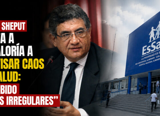 Ministro Sheput exhorta a Contraloría a supervisar caos en EsSalud: “Han habido compras irregulares”