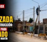 Obra del GORE Ica quedó paralizada por esta obstrucción: Retiran postes para asfaltado de la doble vía San Martín